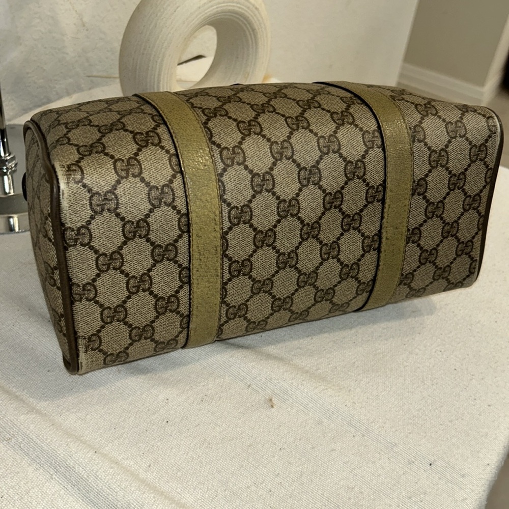Gucci Canvas Boston Hand Bag - Picture 12 of 16